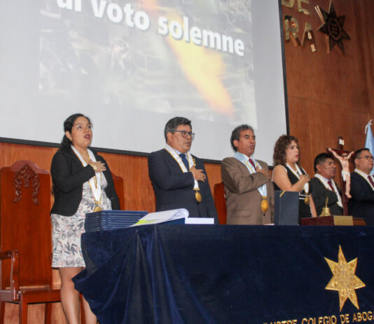Ceremonia de incorporación de árbitros al Centro de Arbitraje del Ilustre Colegio de Abogados de Piura