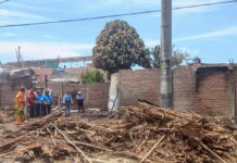 Incendio en Sullana: Tres familias pierden sus viviendas en el distrito Bellavista