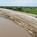 La Arena evaluarán trabajos de mitigación contra inundaciones en zona de Chatito