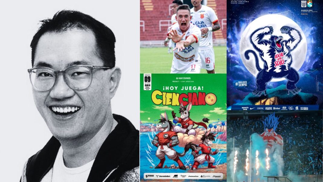 Equipos de la Liga 1 rinden homenaje a Akira Toriyama