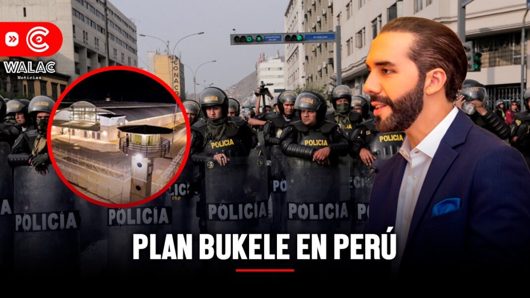 Plan Bukele en Perú: ¿habrá una megacárcel en el país como la de El Salvador?