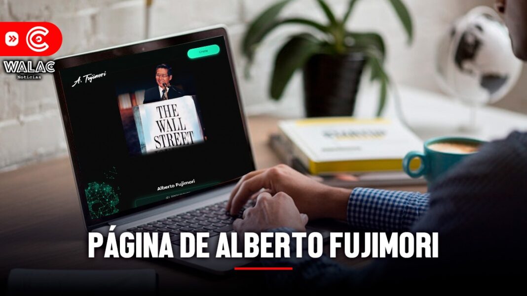 Página de Alberto Fujimori