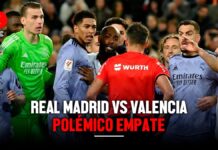 Polémico empate en el Real Madrid vs Valencia ¿gol válido o error arbitral