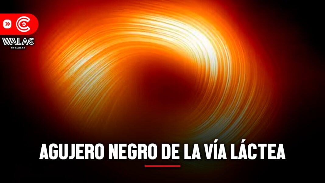 Revelan imagen de un agujero negro en la Vía Láctea con poderosos campos magnéticos