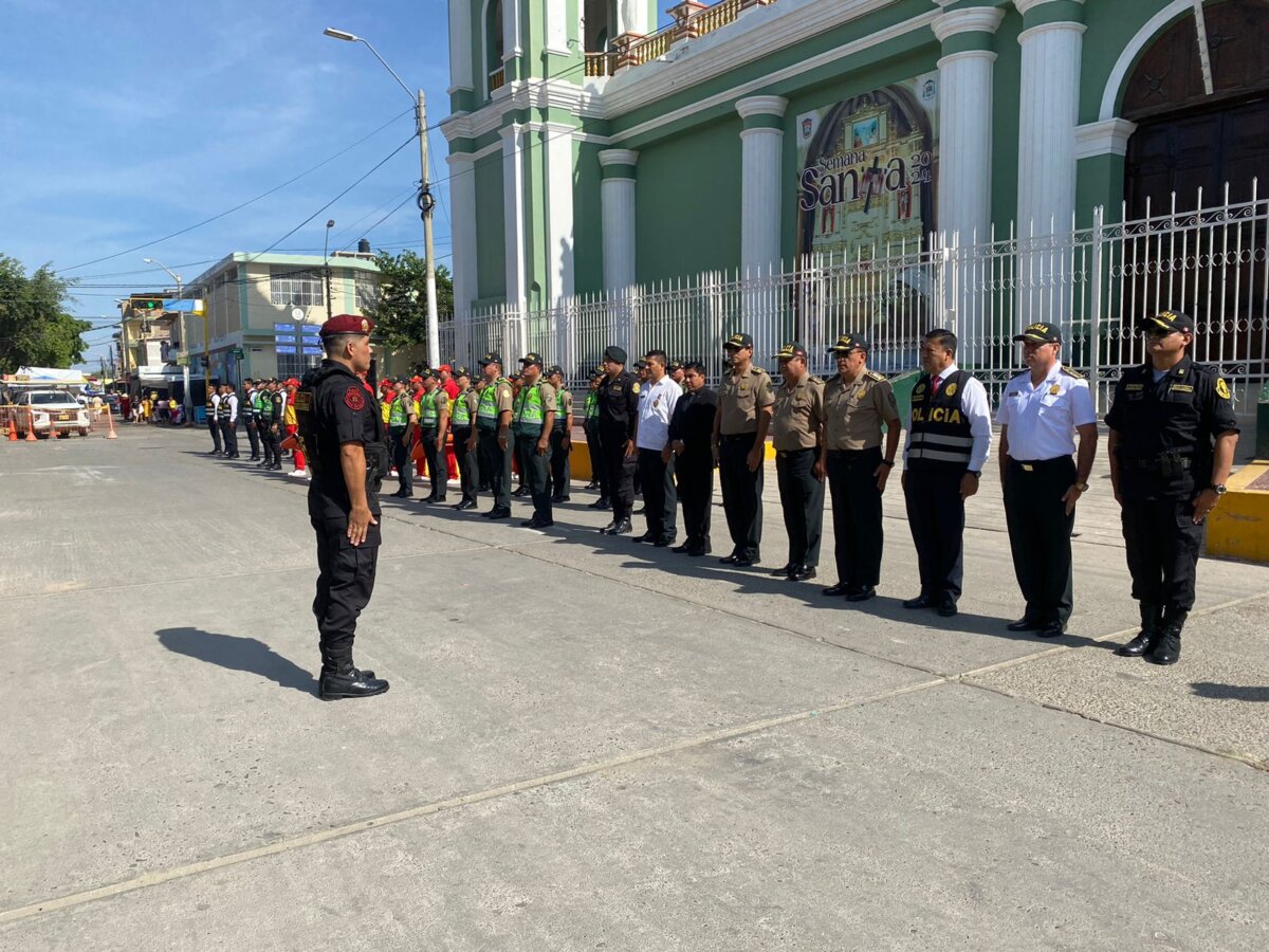 Más de 2 mil policías reforzarán la seguridad en Semana Santa en Piura. Foto: PNP.