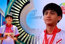 Salvador Araujo ganador del Nacional de Bádminton del Club AELU 2024