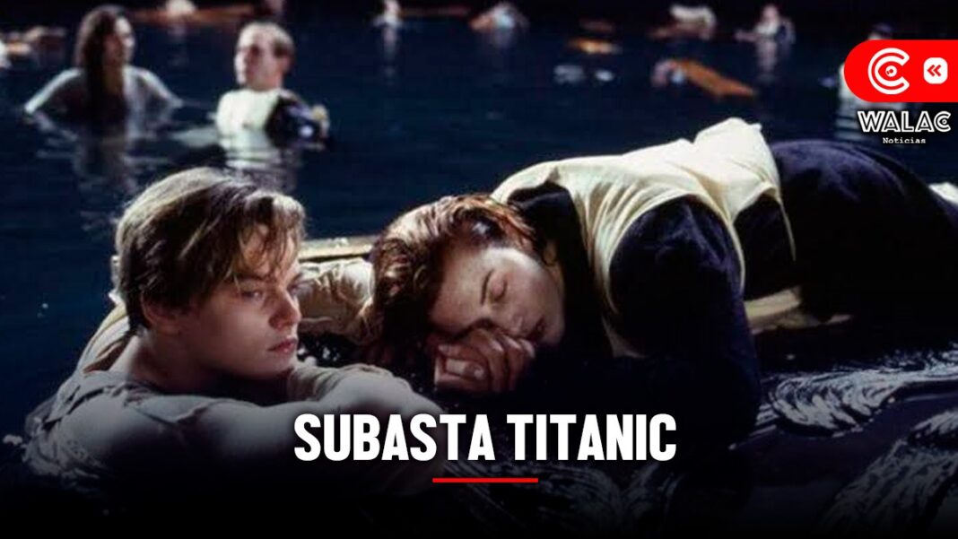 Subastan trozo de madera donde Rose se salvó de morir en Titanic por más de medio millón de dólares