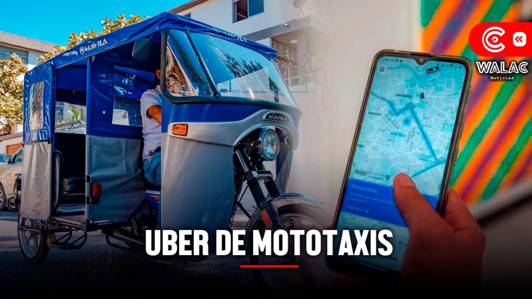 Uber de mototaxis aplicativo anuncia su nuevo servicio UberTuk con una amplia flota