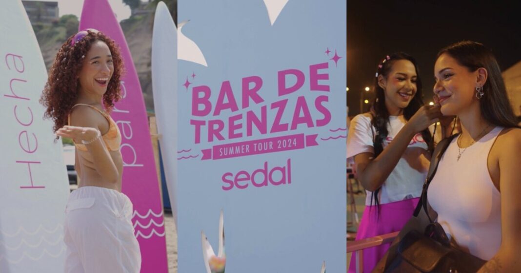 Brilla de noche y día: El Bar de Trenzas de Sedal llega por primera vez a playas de Piura y Trujillo