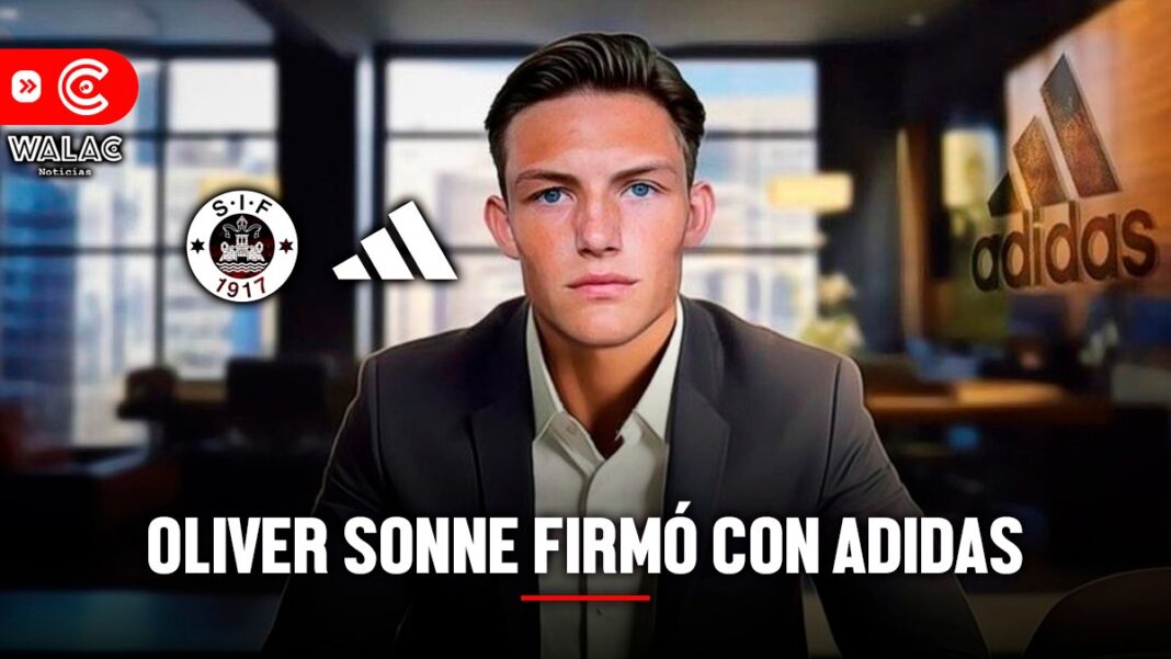 ¡CONFIRMADO! Oliver Sonne firma contrato con Adidas tras debut con la Selección Peruana