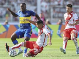 Boca con Luis Advíncula venció a River por 3-2 y es semifinalista de la Copa de la Liga