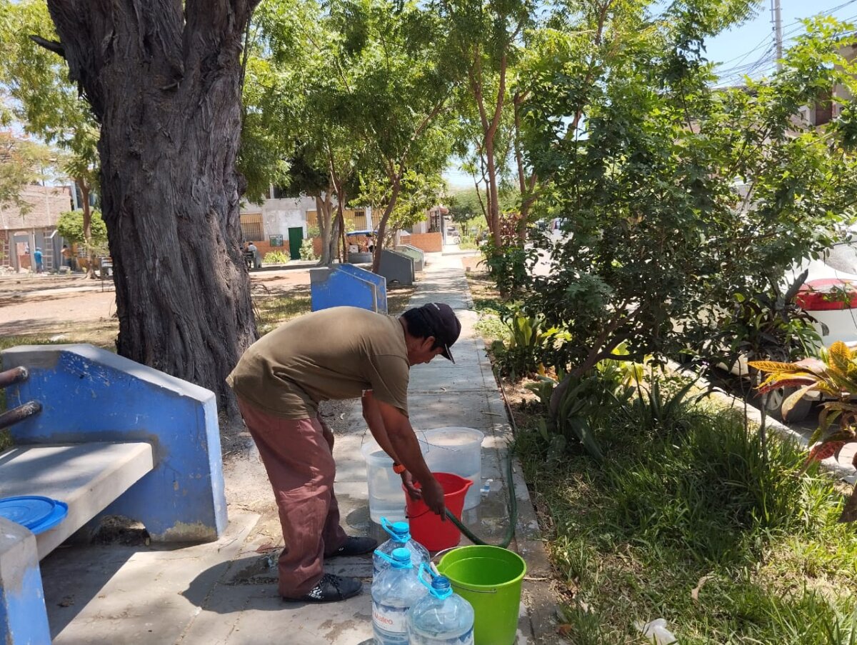 Ignacio Merino sin agua: Vecinos exigen que se reponga el servicio