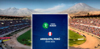 Arequipa será sede del Campeonato Sudamericano Sub 20 Masculino del año 2025