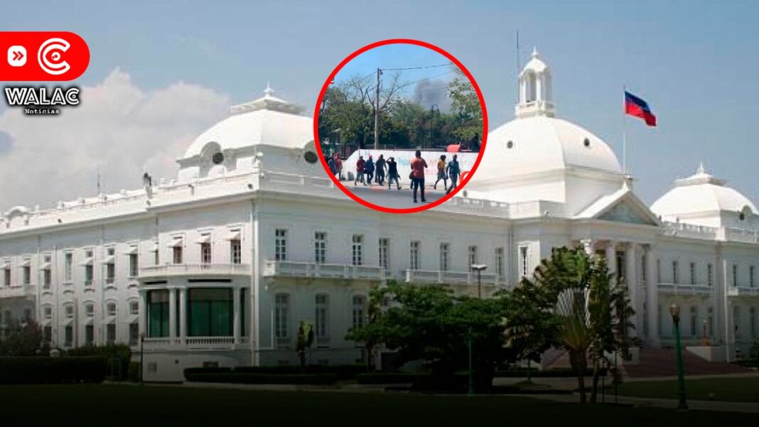 Palacio Nacional de Haití se encuentra bajo ataque de terroristas
