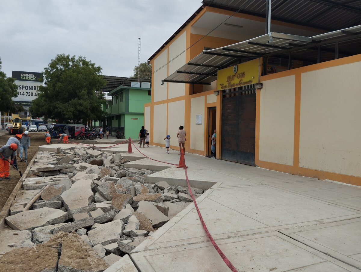 Castilla Retrasos en las obras de las principales avenidas del distrito generan malestar en la ciudadanía