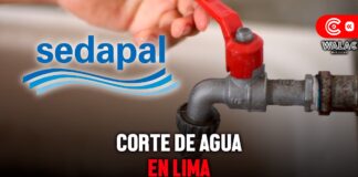 Corte de Agua en Lima 5 y 6 de abril