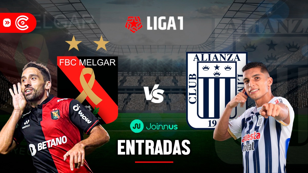 Entradas Melgar vs Alianza Lima para el 28 de abril por la fecha 13