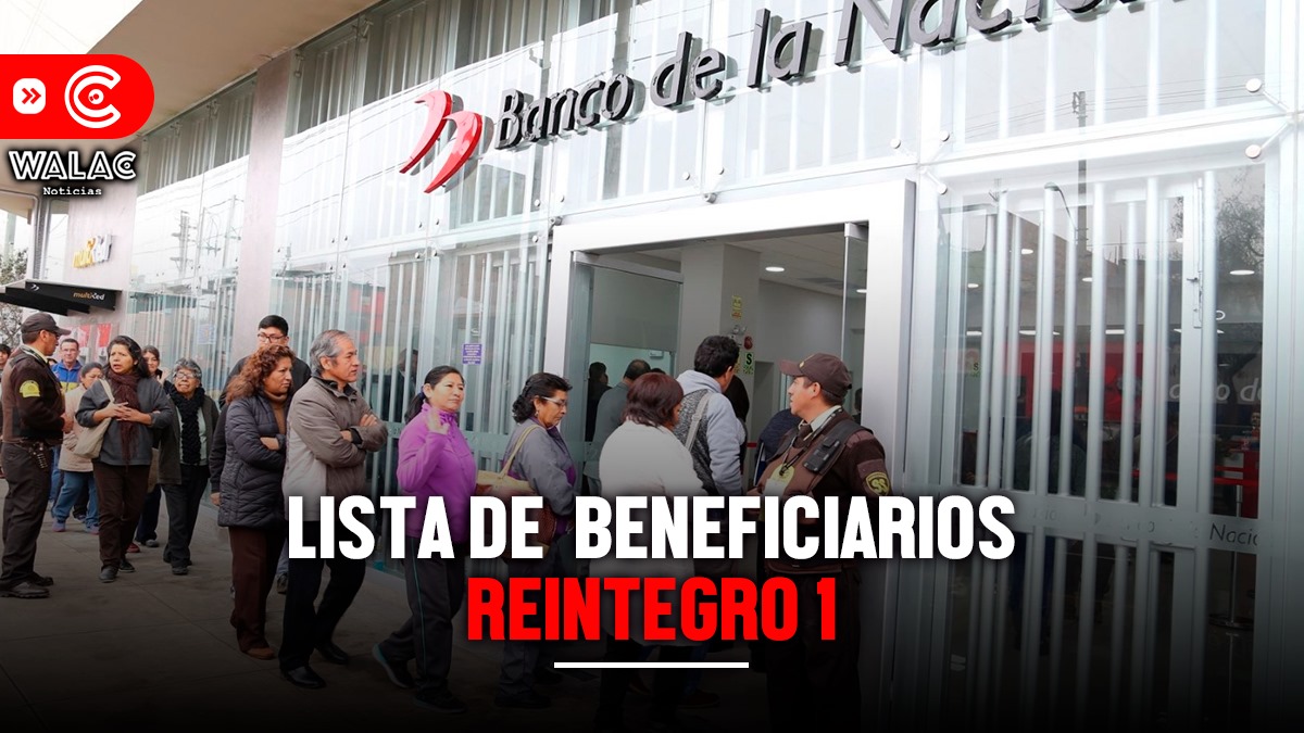 Lista de beneficiarios Reintegro 1