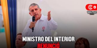 Víctor Torres, ministro del Interior, renunció: "Me voy en paz, con las manos limpias"