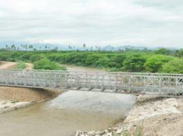 Morropón culminan instalación del puente Yapatera