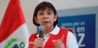 Nancy Tolentino renuncia al cargo de ministra de la Mujer y Poblaciones Vulnerables. Foto: Internet.