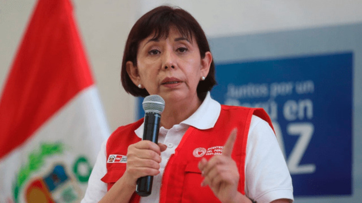 Nancy Tolentino renuncia al cargo de ministra de la Mujer y Poblaciones Vulnerables. Foto: Internet.