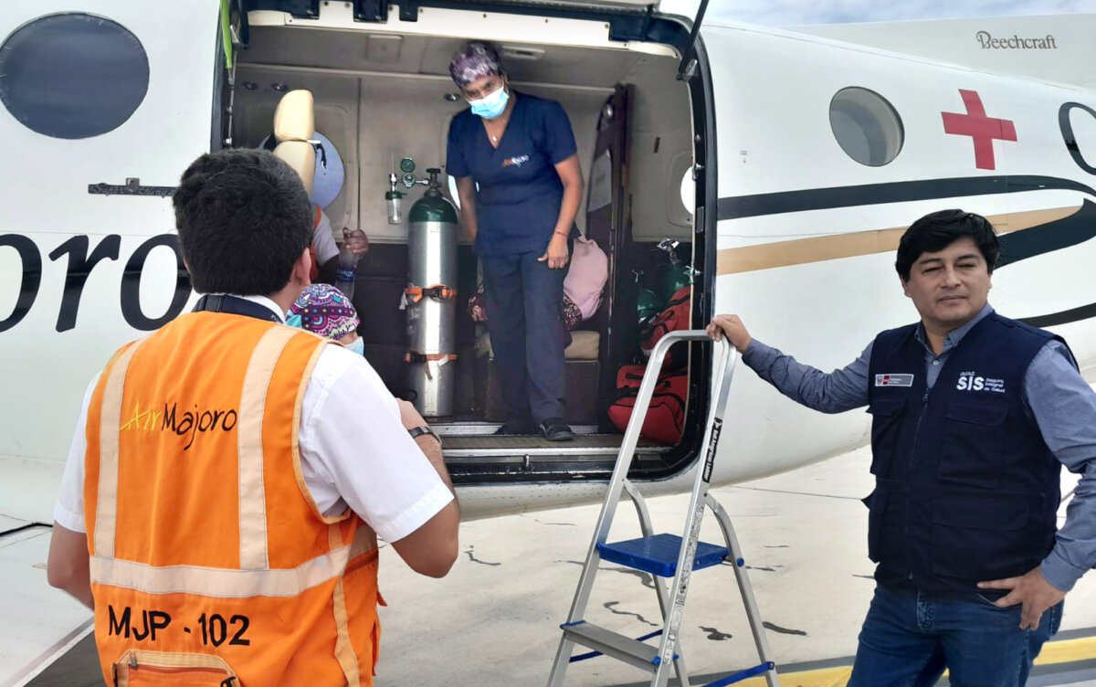 Paita Trasladan de emergencia a reciñen nacida al Hospital del Niño de Lima 