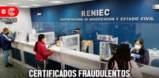Reniec detectó más de mil certificados de defunción falsos desde el 2020