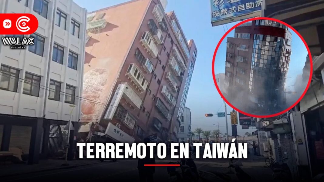 Terremoto en Taiwán de magnitud 7,4 así quedó la costa este del país VIDEOS