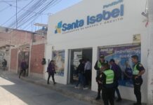 Catacaos: delincuentes asaltan Cooperativa Santa Isabel en contados minutos. Foto: Difusión.