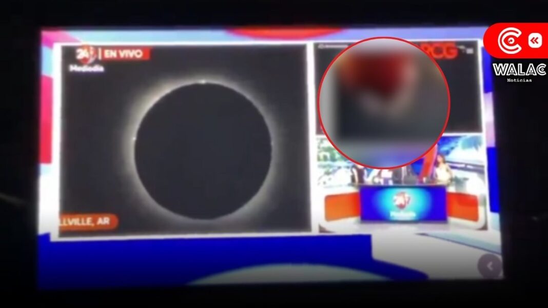 México: detienen transmisión en vivo de eclipse solar por imágenes inesperadas