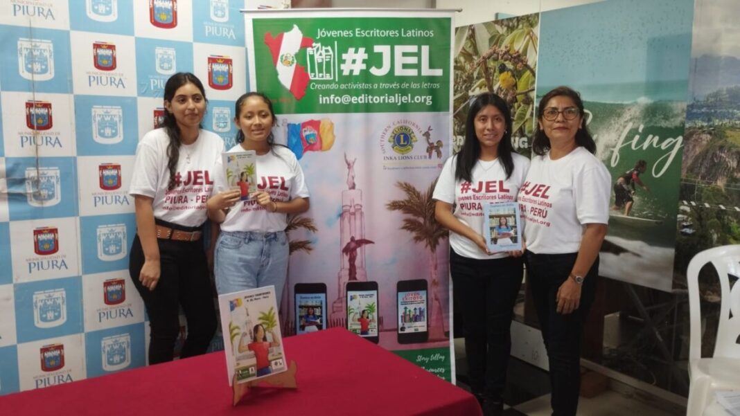 Jóvenes Escritores Latinos presentan libros en Piura.