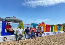 Paita: inauguran dos modernos paradores fotográficos en las playas El Cenizo y La Tortuga. Foto: Andalucita.