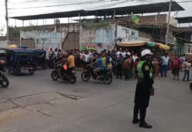 Chulucanas Policía frustra asalto enfrentándose a delincuentes.