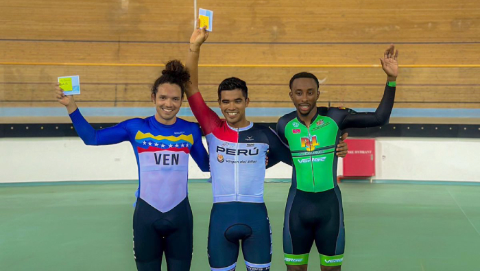 Ciclista piurano Hugo Ruiz gana la medalla de oro en el Grand Prix Speed Paradise
