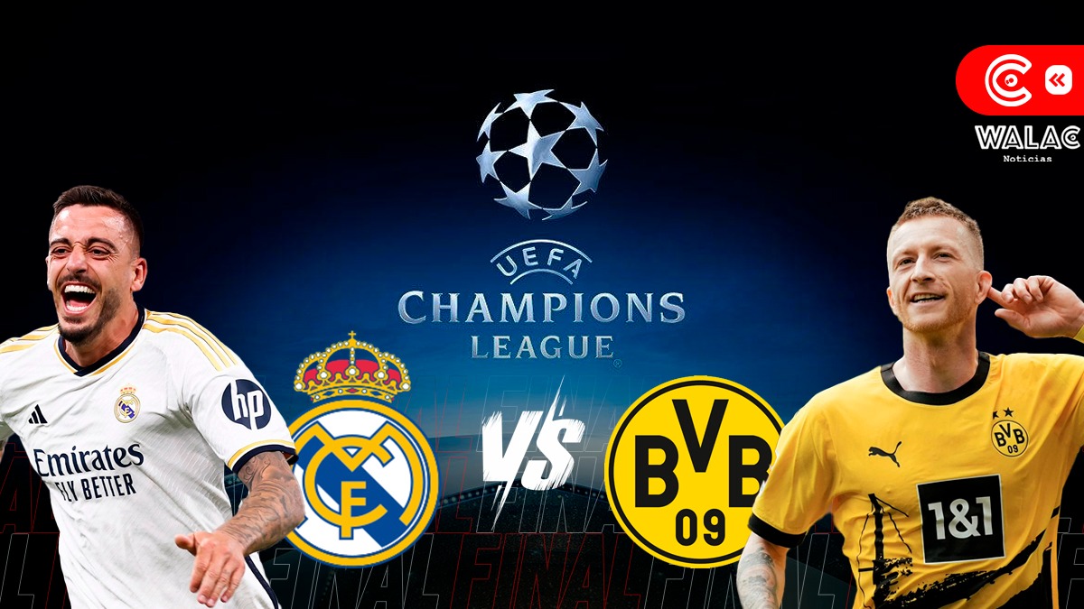 Final de la Champions EN VIVO cuándo, dónde y todos los detalles del encuentro entre Real Madrid y Dortmund