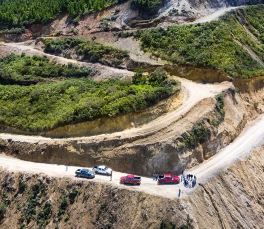 Huancabamba: obra de la carretera El Faique - Sondorillo registra un avance del 66%.