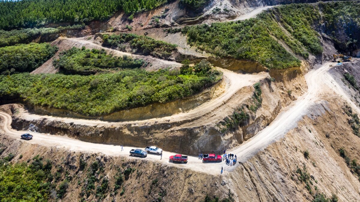 Huancabamba: obra de la carretera El Faique - Sondorillo registra un avance del 66%.