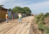 Castilla: Pechp reinicia trabajos de encimado en el dique izquierdo. Foto: Difusión.