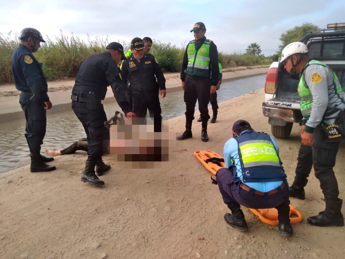 Sechura: hallan cadáver de joven mujer en canal de Tajamar. Foto: Difusión. 