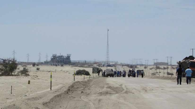 Sechura: denuncian violenta incursión en mina de sal Sechura: denuncian violenta incursión en mina de sal. Foto: Internet.