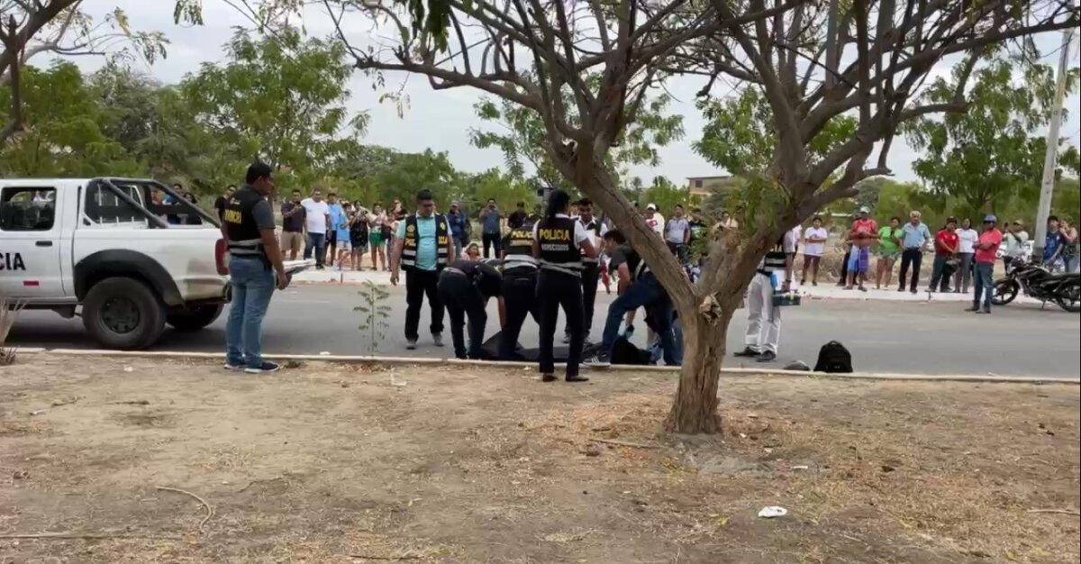 Piura: Delincuentes acaban con la vida de un hombre en la Urb. Bello Horizonte