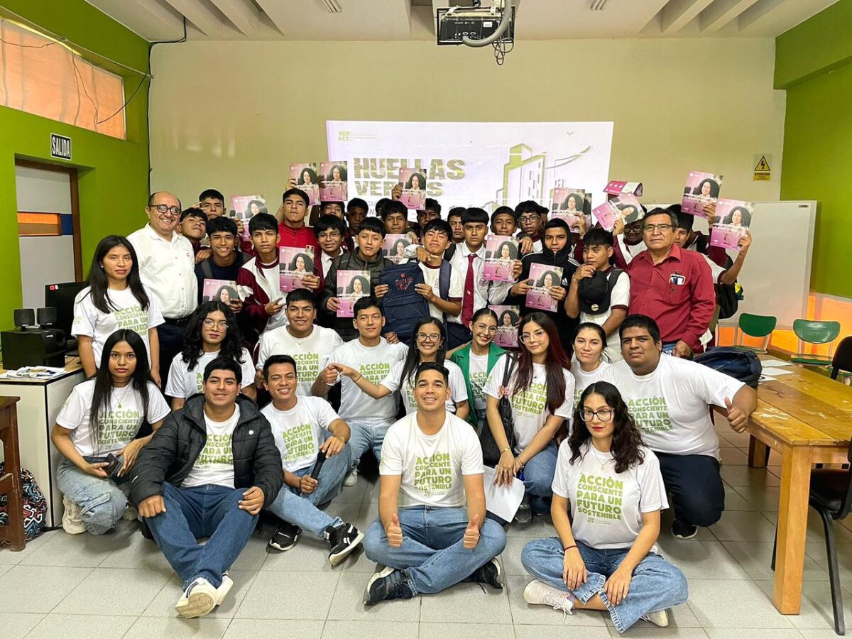 Estudiantes de la UCV lanzan ECOACT, proyecto que promueve el uso responsable de los recursos naturales Estudiantes de la UCV lanzan ECOACT, proyecto que promueve el uso responsable de los recursos naturales