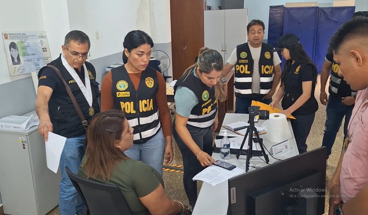 Ministerio Público interviene a trabajadora de la Reniec presuntamente involucrada en la banda “Los Charlys de Morropón”
