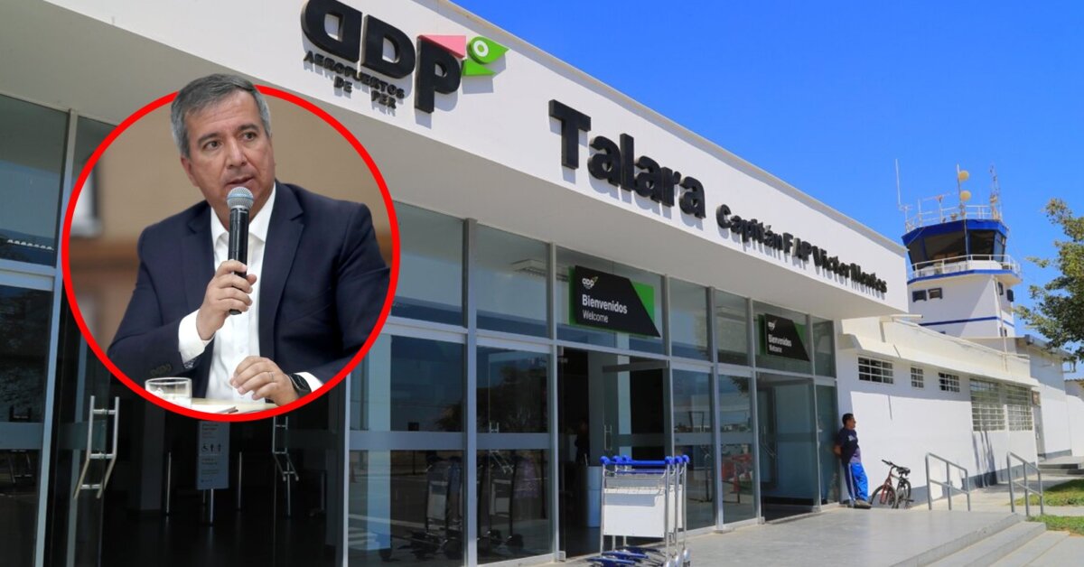 Ministro de Transportes: “Las luces trasladadas del aeropuerto de Talara son para cubrir cualquier emergencia en el norte”