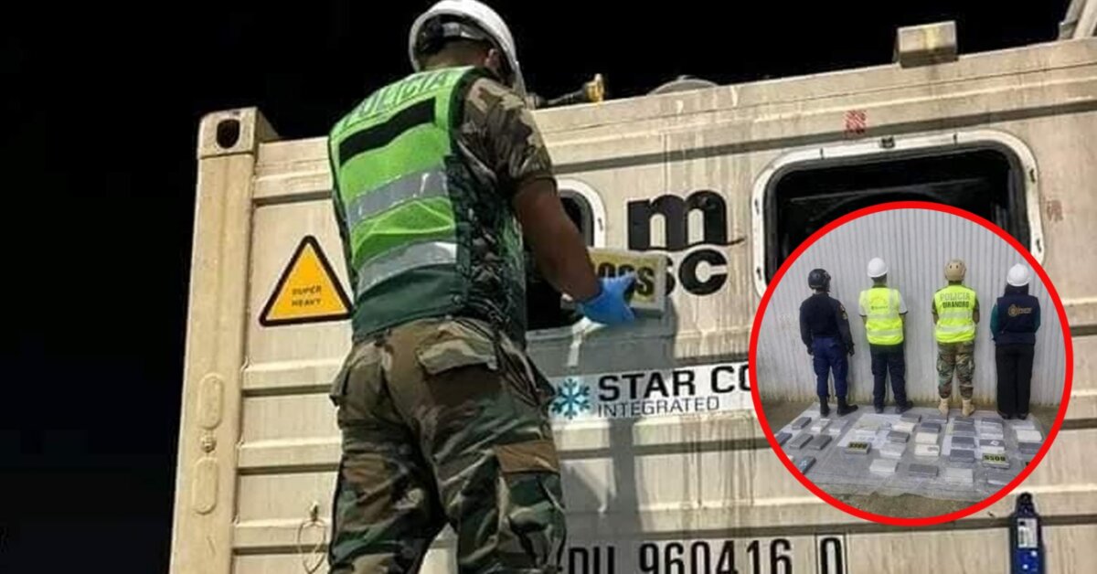 Paita Incautan 38 kilogramos de alcaloide de cocaína que tenía como destino Bélgica