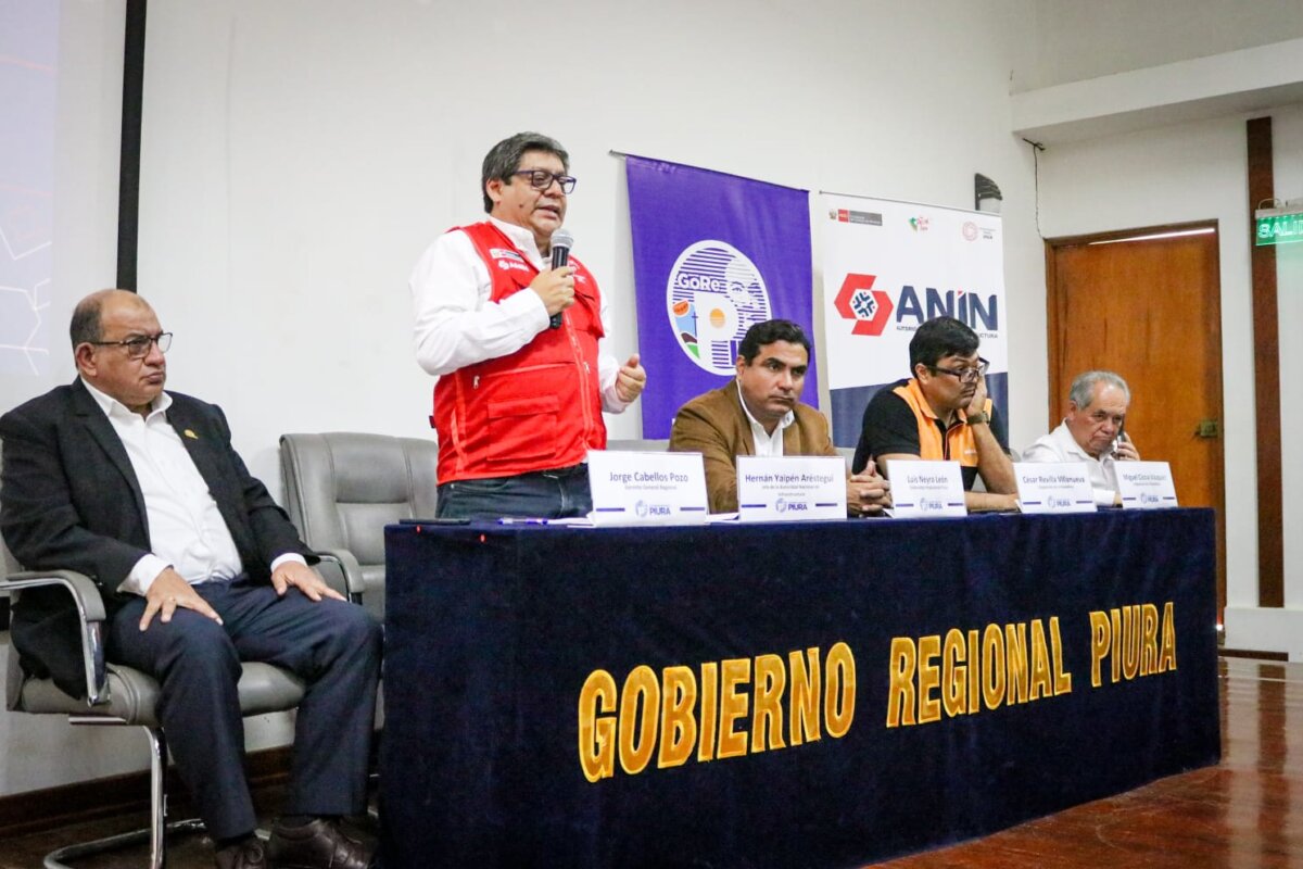 Piura ANIN ejecutará proyectos de infraestructura con inversión de S 619 millones
