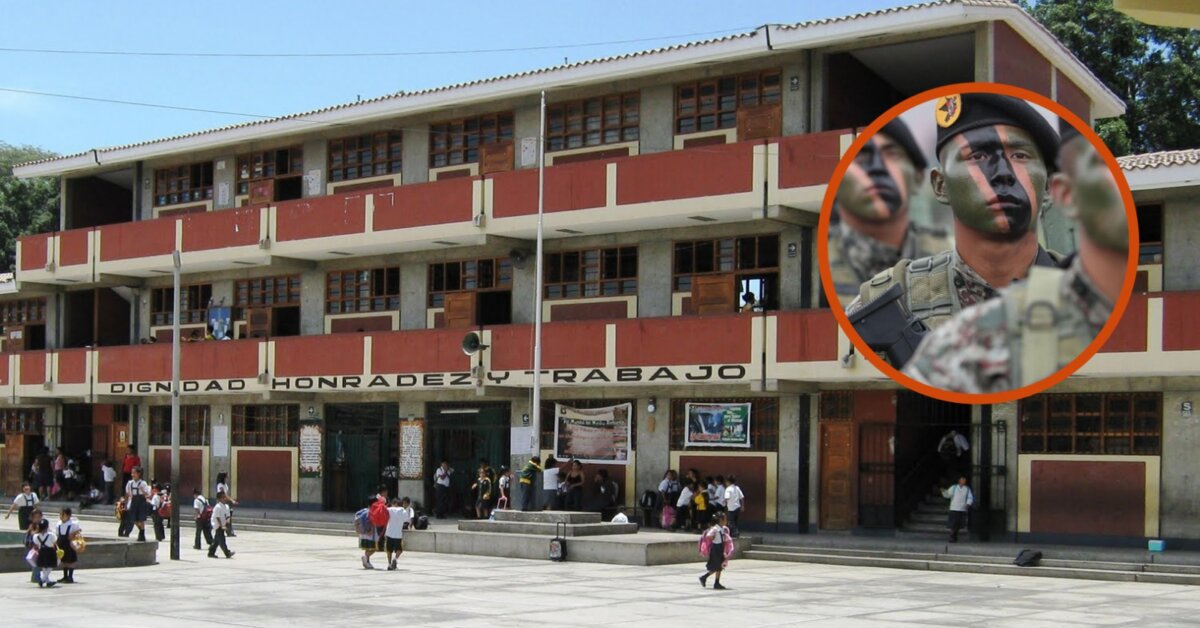 Sullana Alumnos recibirán premilitar ante aumento de casos de extorsión y sicariato