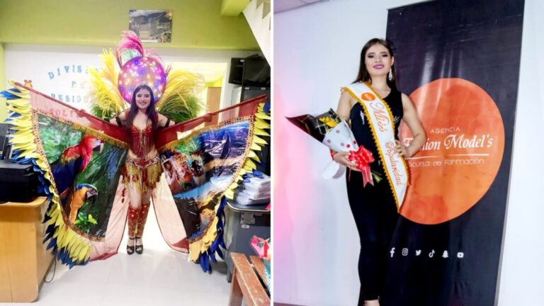 Alumna de Fashion Models es Miss Semana Jubilar 2024 en Huancabamba