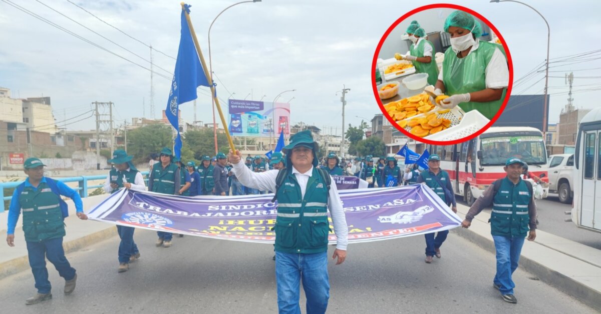 Huelga indefinida de los trabajadores del Senasa viene afectando al 35% de las exportaciones de la región Piura